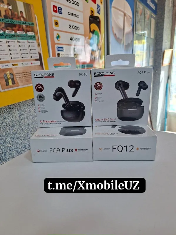 Borofone Airpods FQ9 Plus (ANC + ENC) Borofone Airpods FQ9 Plus (ANC + ENC)