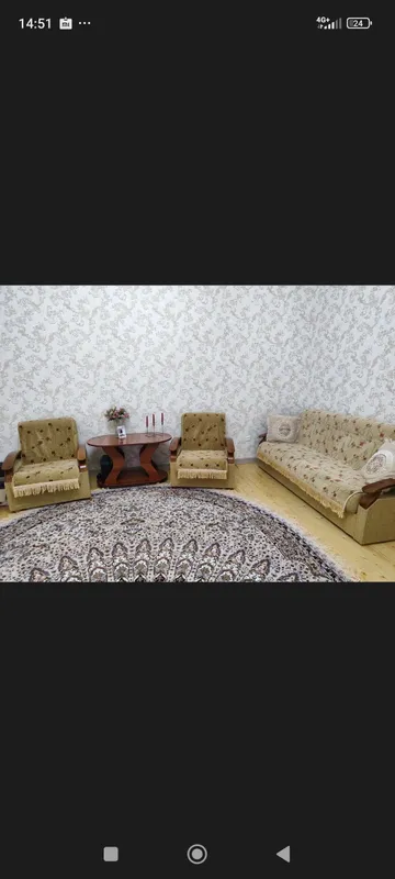 Yumshoq mebel. Divan-kitob va ikkita kreslo. Yumshoq mebel. Divan-kitob va ikkita kreslo.