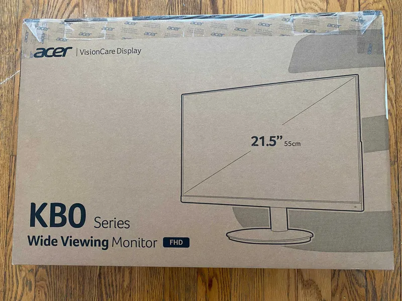 Монитор Acer KB220Q 22inch FullHD 100Hz 1