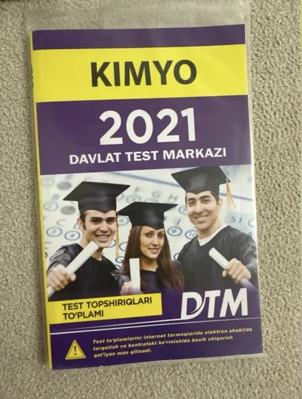Kimyo kitob dtm 2019,2020,2021