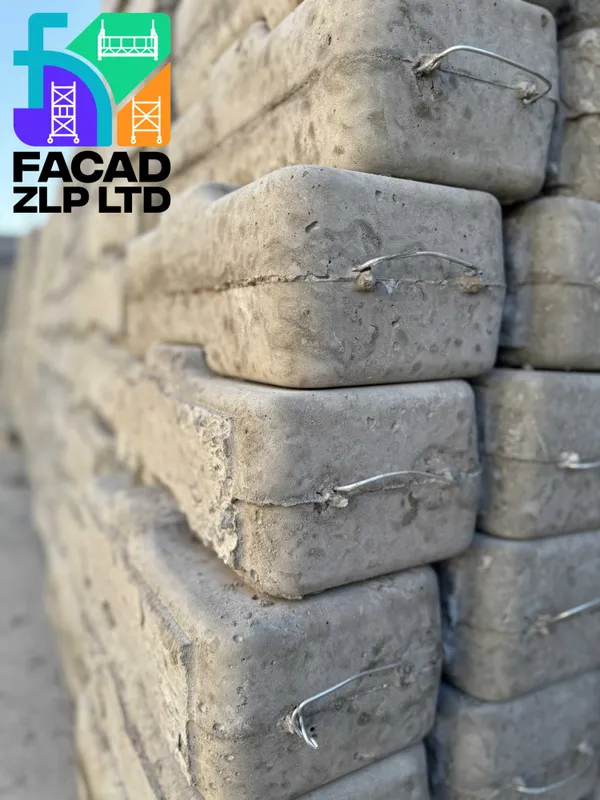 Противовесы (контргрузы) 8/25 кг, для фасадной люльки серии ZLP-630 — фото 3