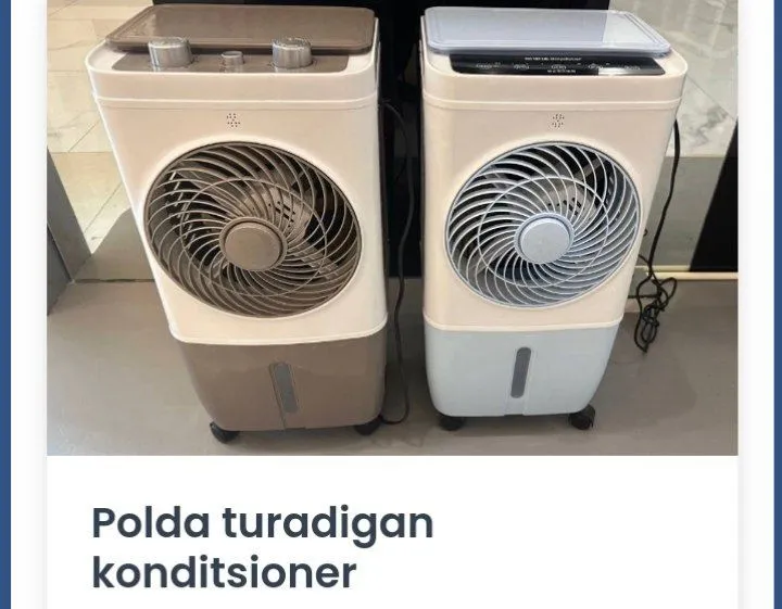 polda turadigan konditsioner Eng sifatli polda turadigan havo sovutg — фото 1