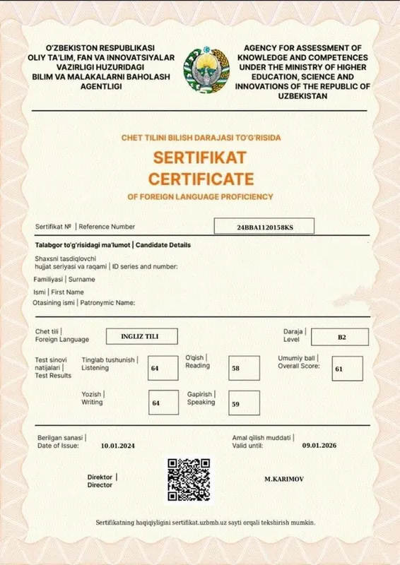 ONLINE INGLIZ Tili darslari | Ingliz Tili IELTS 8 va 5 yillik tajriba — фото 1