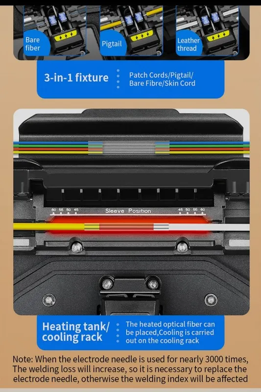 Optika svarka aparat L90C Fully Automatic Fusion Splicer — фото 6