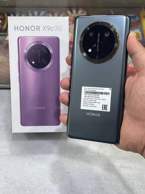 Honor X9C 12+12/256 GB black ideal srochna sotladi