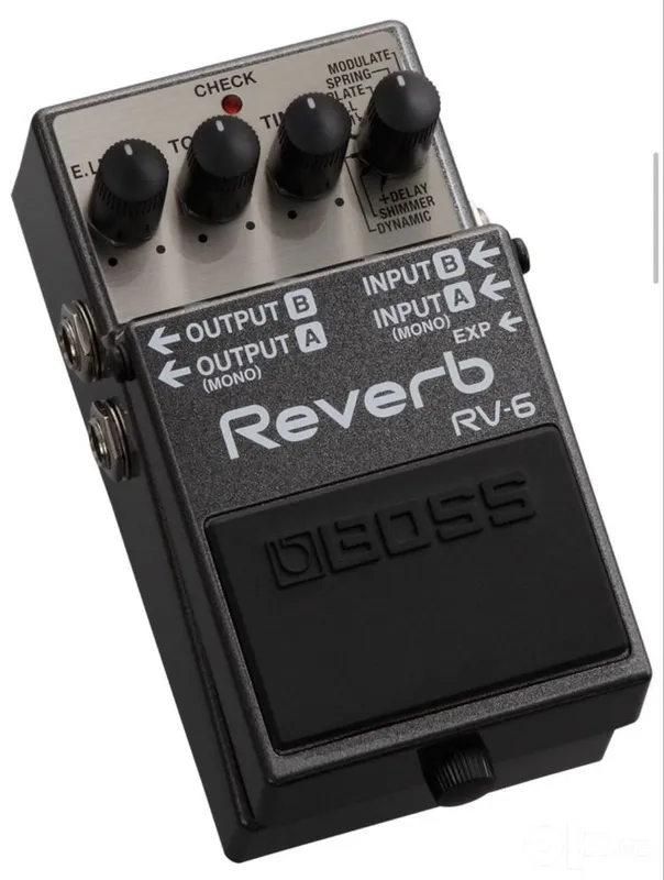 BOSS RV-6 Reverb — практически новый, полный комплект 2 BOSS RV-6 Reverb — практически новый, полный комплект 2