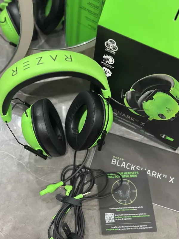 Проводные наушники Razer Blachshark v2 X — фото 1