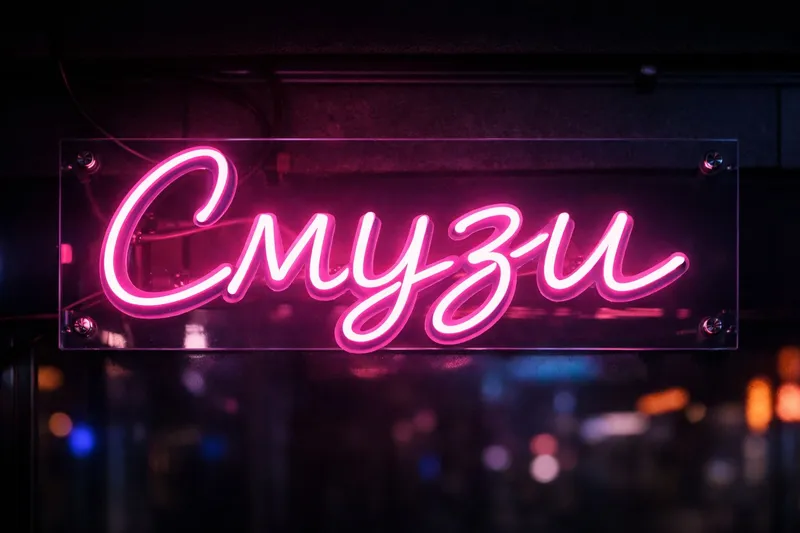Неоновая вывеска на заказ — фото 1