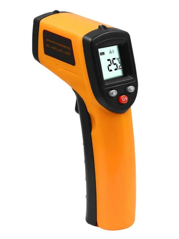 Пирометр, термометр инфракрасный GM320. -50°C до +400°C, LCD-дисплей 7 Пирометр, термометр инфракрасный GM320. -50°C до +400°C, LCD-дисплей 7