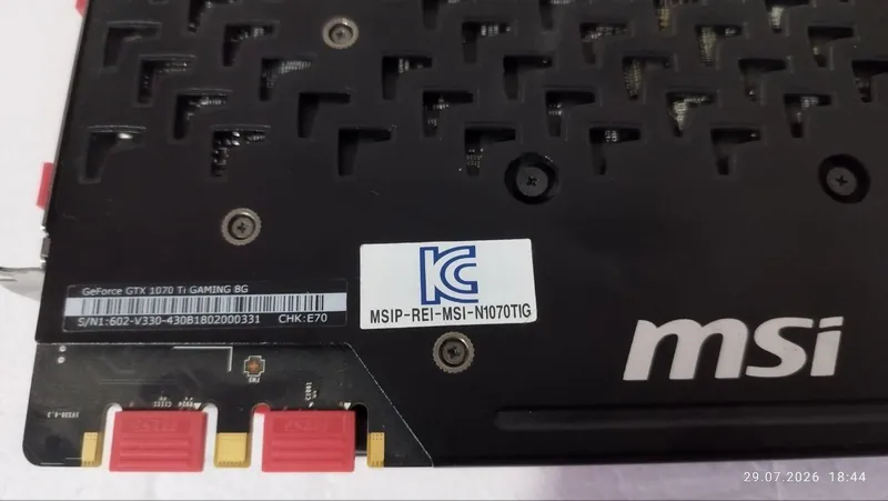GTX1070ti 8gb videokarta 4 GTX1070ti 8gb videokarta 4