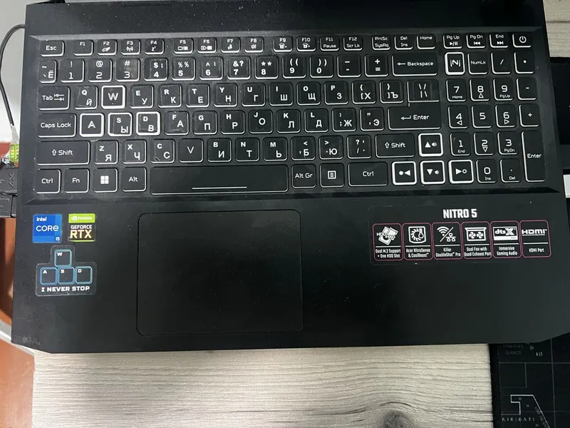 Ноутбук Acer Nitro AN515-57 — фото 4 Ноутбук Acer Nitro AN515-57 — фото 4