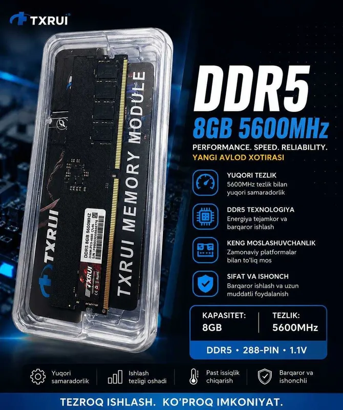 Оперативная память / DDR5 5 Оперативная память / DDR5 5