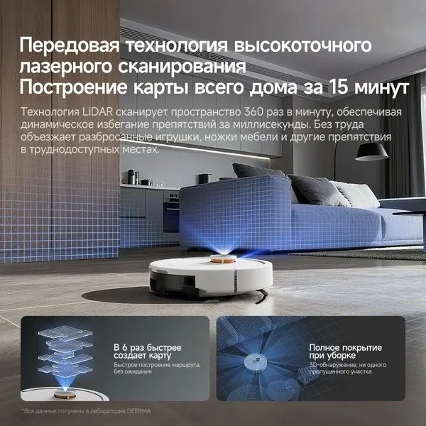 DEERMA > Deerma S30 Pro robot changyutgichi, lazerli masofa o‘lchagich 2 DEERMA > Deerma S30 Pro robot changyutgichi, lazerli masofa o‘lchagich 2