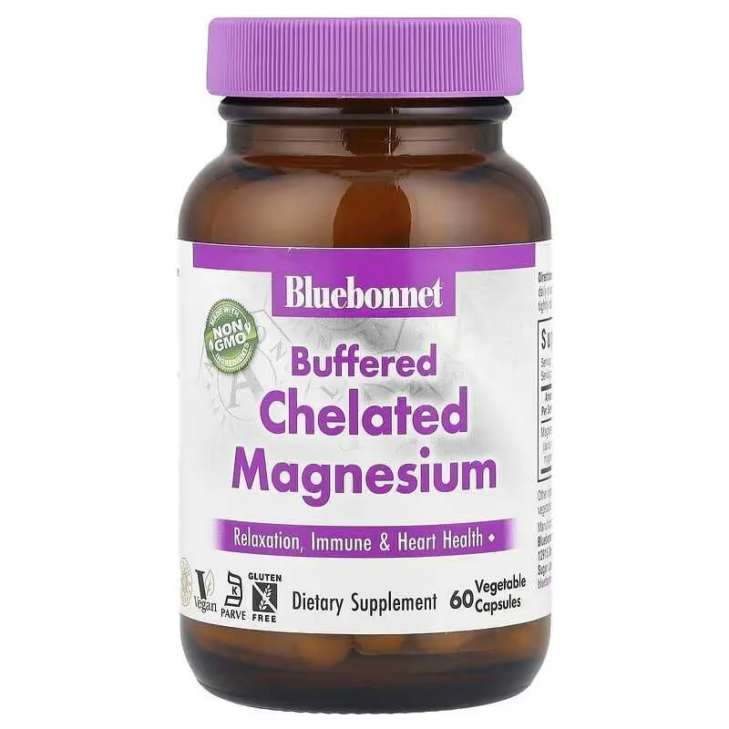 Bluebonnet Nutrition Chelated Magnesium хелатный магний магния magniy — фото 1