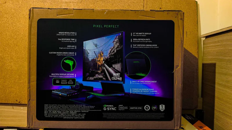 НОВЫЙ RAZER Raptor 27 165Hz, 2K (Upgraded) — фото 6