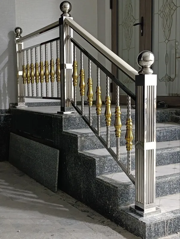 Перила из нержавейки — фото 1