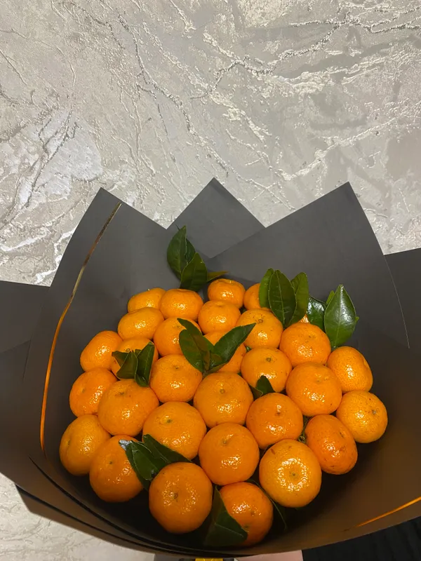 mandarinlardan buketlar 2
