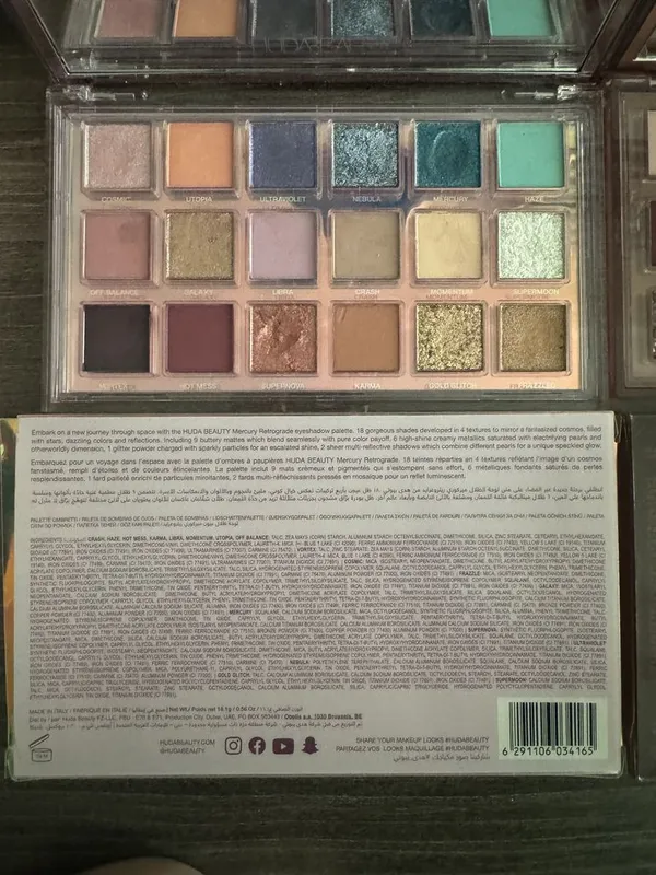 Палетки теней оригинал Huba beauty Anastasia Beverly Hills Tarte — фото 1