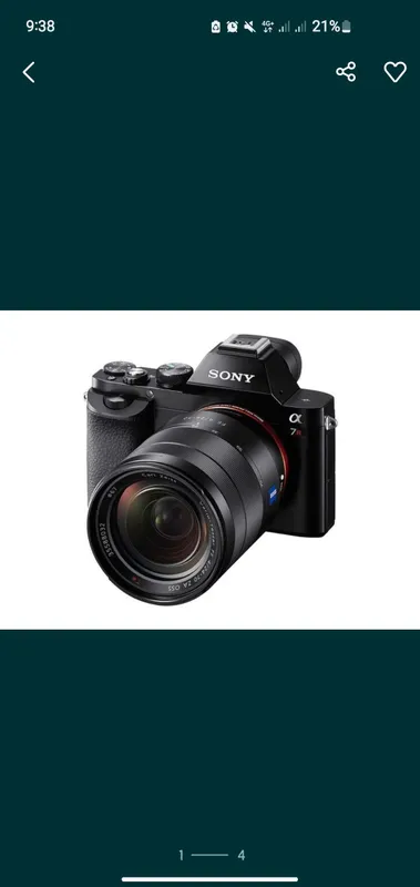 Фотоаппарат Sony Alpha a7r