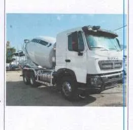 Автобетоносмеситель HOWO-T7S дизельный 6х4 10м3