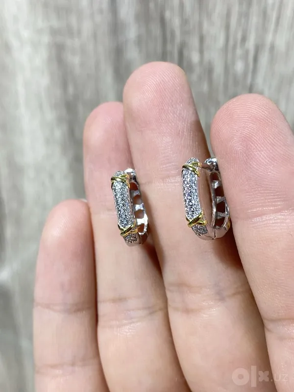 Серебряное 925, Kumush 925 zirak Tiffany zirak 5 Серебряное 925, Kumush 925 zirak Tiffany zirak 5