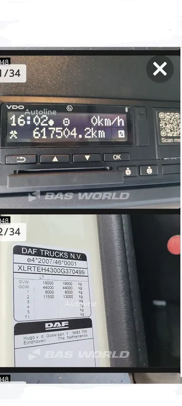 Тягач DAF XF 480 4X2 SC 2x Tanks Standklima ACC 2 Тягач DAF XF 480 4X2 SC 2x Tanks Standklima ACC 2