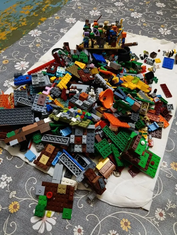 Конструктор Лего аналог Lego 1,5 кг 1