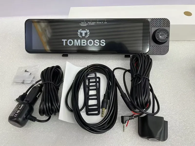 Регистратор 4K TomBoss 3 камеры CarPlay WiFi телефон оркари бошкариш 3 Регистратор 4K TomBoss 3 камеры CarPlay WiFi телефон оркари бошкариш 3