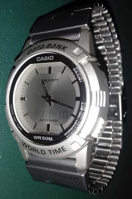 часы casio twincept abx-20eu-avmq — фото 1