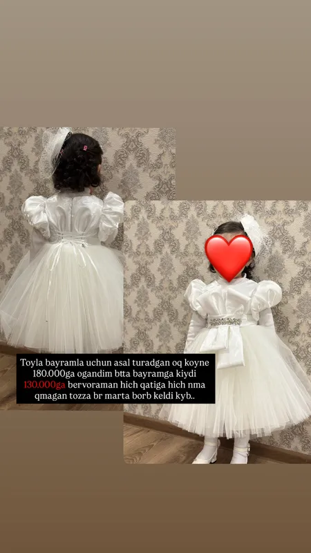 Qizlar uchun koylak
