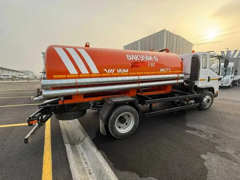 Ассенизационная машина (Говновоз) FAW Tiger V 6м³ — фото 1