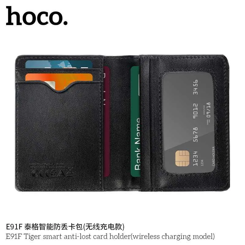 Hoco E91F Wallet Tag Смарт держатель картхолдер с защитой от потери — фото 2