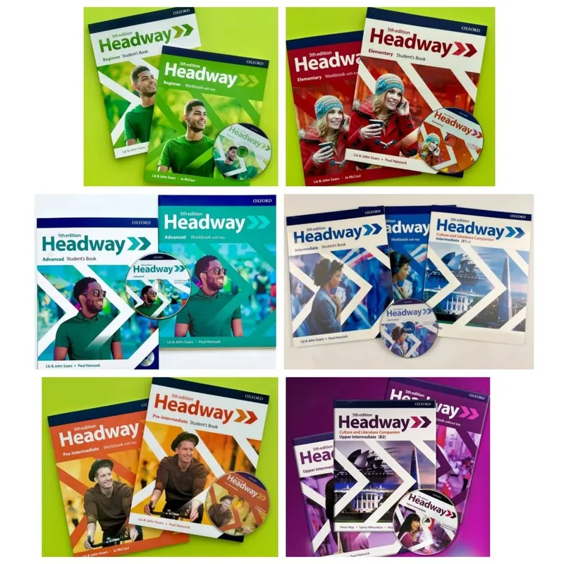 Доставка. 5th edition Headway Оригинал с диском