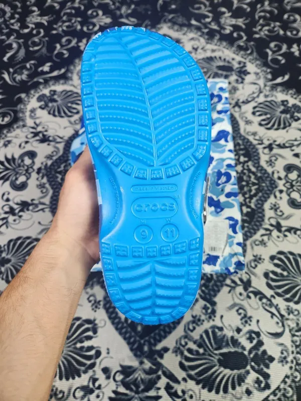 тапочки Bape crocs — фото 4 тапочки Bape crocs — фото 4