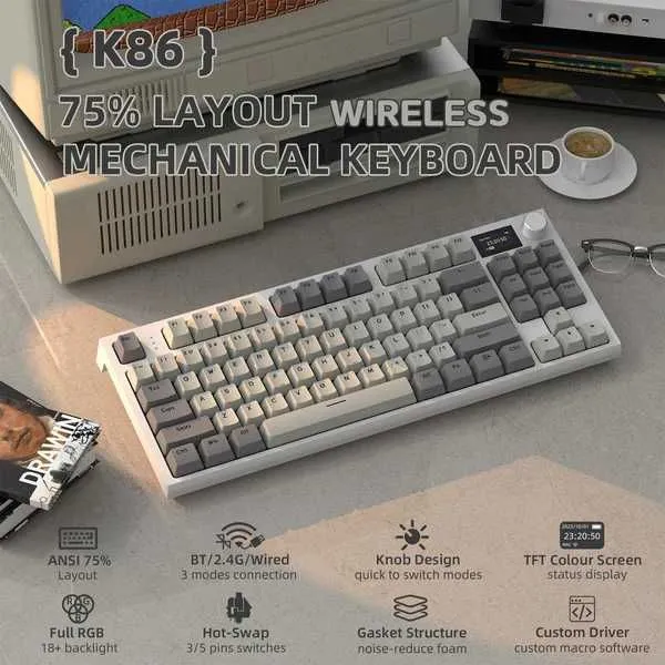 Беспроводная клавиатура и мышь KB+Mouse A4Tech FG2200/2300 AIR2 +