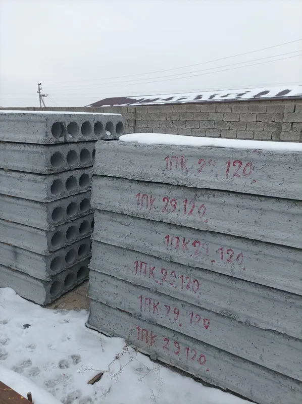 Плиталар бор размер 2.9×1-2.9×1.2 Плиты перекрытия срочно продаю — фото 3
