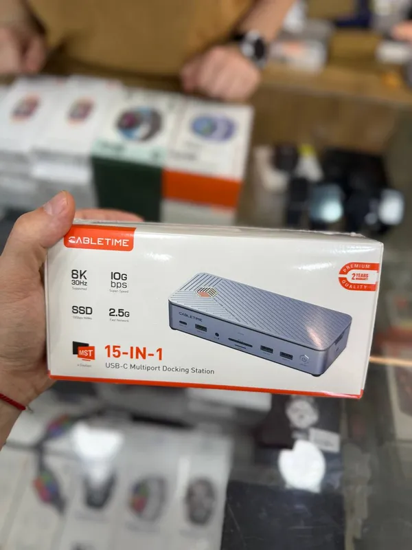 Док-станция Cabletime 15в1