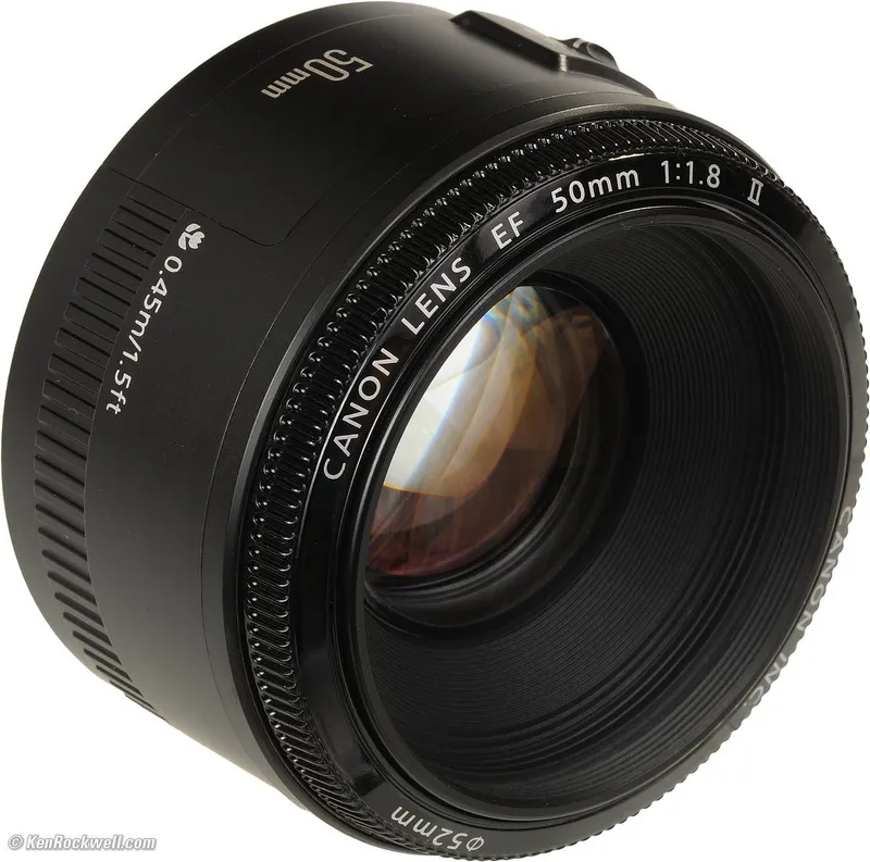 Canon EF 50mm f/1.8 ll