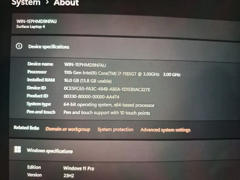 Noutbuk Microsoft Surface Laptop 4 5 Noutbuk Microsoft Surface Laptop 4 5
