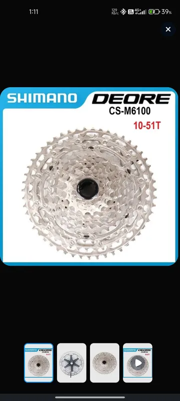 Velosiped uchun SHIMANO DEORE SLX XT XTR kassetalari 4 Velosiped uchun SHIMANO DEORE SLX XT XTR kassetalari 4
