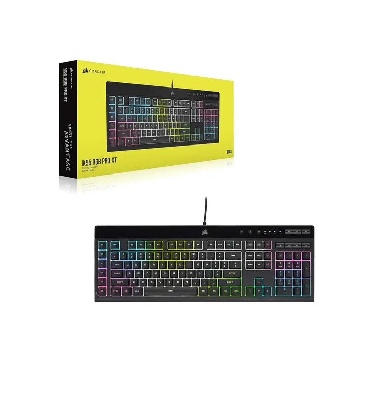 ! Keyboard Corsair K55 RGB PRO XT QQS bilan narxi 2
