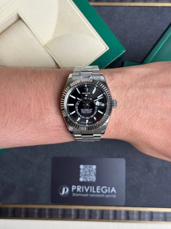 Rolex Sky-Dweller 42mm Steel and White Gold 2 Rolex Sky-Dweller 42mm Steel and White Gold 2