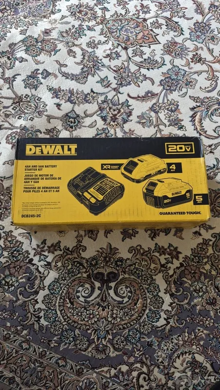 Dewalt 4 Ah va 5 Ah akkumulyatorlari 1 Dewalt 4 Ah va 5 Ah akkumulyatorlari 1