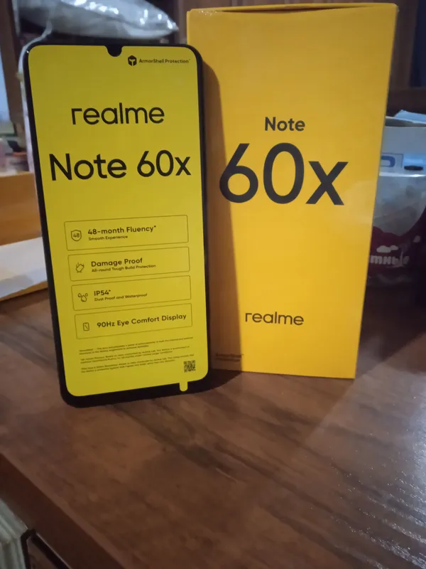 realme Note 60x 4GB 128GB цвет чёрный, состояние новое 1 realme Note 60x 4GB 128GB цвет чёрный, состояние новое 1