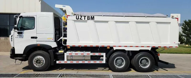 Автосамосвал Howo-T7S 6x4 - 25 т / 20 куб.м ZZ3257V414HB1 в наличии — фото 4 Автосамосвал Howo-T7S 6x4 - 25 т / 20 куб.м ZZ3257V414HB1 в наличии — фото 4