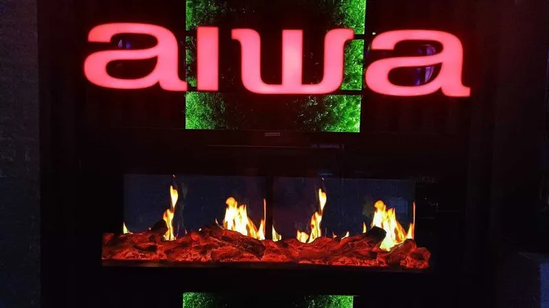 dekorativ elektrokamin. Декоративный электрокамин aiwa — фото 2