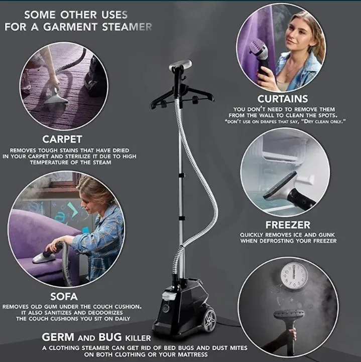 Garment Steamer X3 (SX3) polga qo‘yiladigan bug‘lagich 5