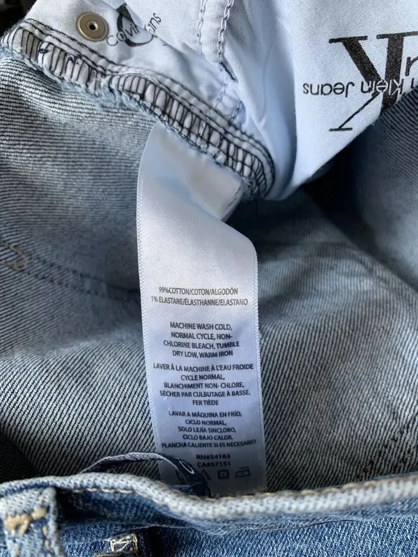 Джинсовая юбка Calvin Klein.size-29. — фото 6