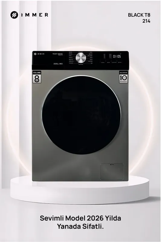 Стиральная машина Immer Trust x Series Black T8 2026 Version Стиральная машина Immer Trust x Series Black T8 2026 Version
