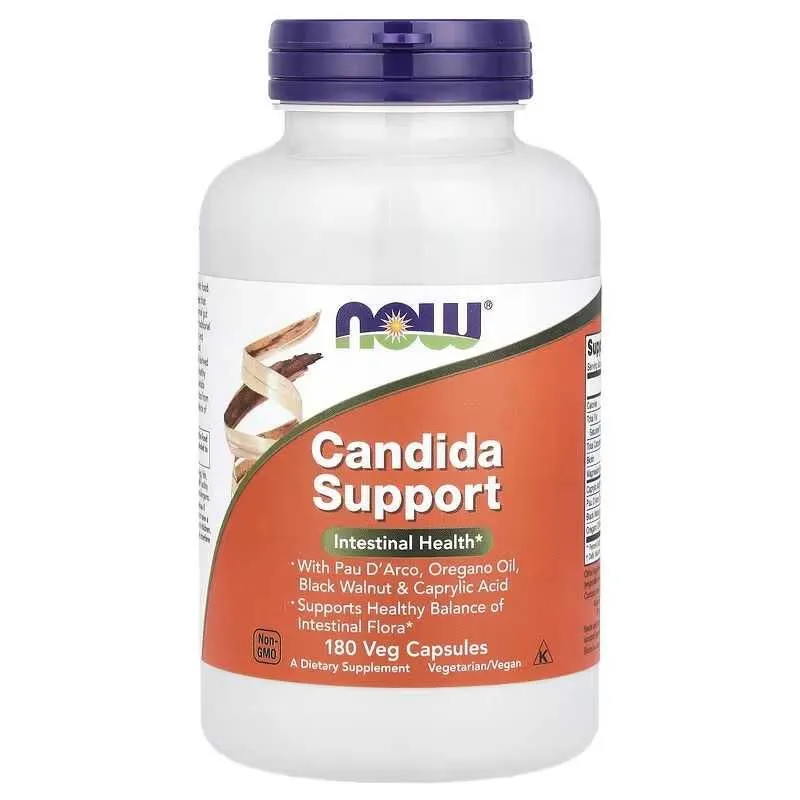 NOW Foods Candida Support добавка для баланса микрофлоры в кишечнике — фото 2